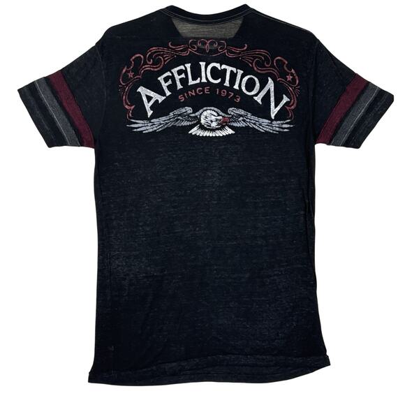 Affliction Live Fast Thermal Shirt XL Men’s Long Sleeve Graphic Black - Picture 4 of 16
